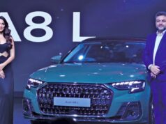 Audi sets the Indian roads ablaze with the new Audi A8 L