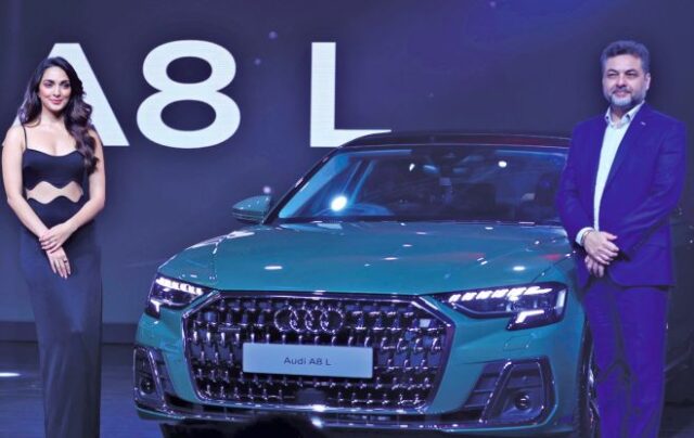 Audi sets the Indian roads ablaze with the new Audi A8 L