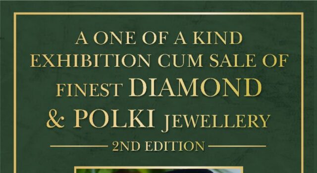 ULHAS JEWELLERS LAUNCHES A ONE OF A KIND EXHIBITION AND SALE OF FINEST DIAMOND & POLKI JEWELLERY, NOW IN PANJIM !!