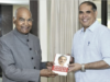 Viva Goa editor presents Parrikar book to Kovind