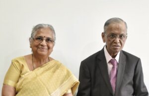 Sudha Murthy & N R Narayana Murthy