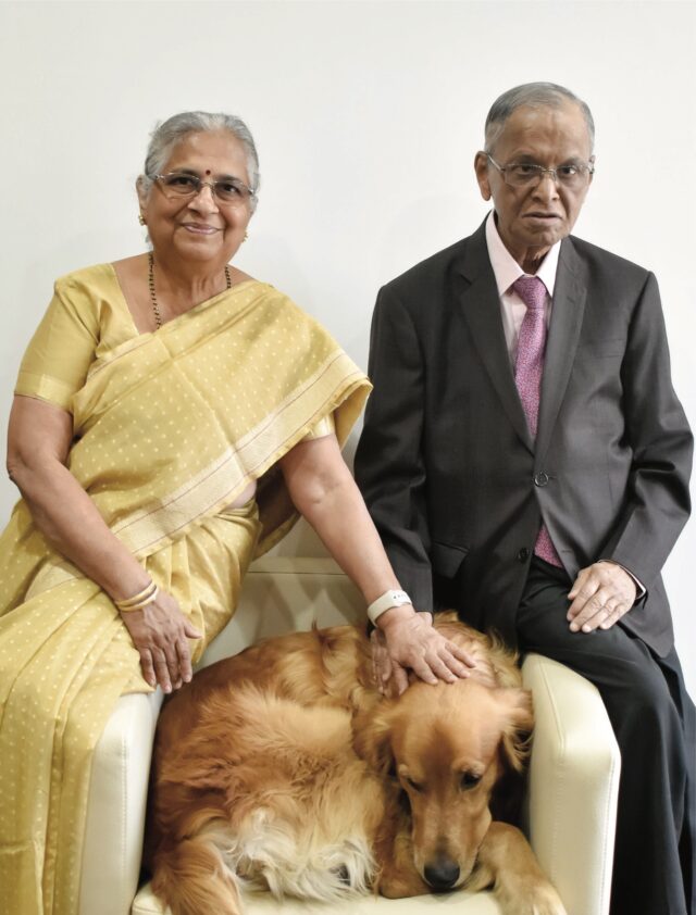 Sudha Murthy & N R Narayana Murthy