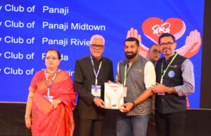 Rotary Club of Panaji Mid-Town won 10 prestigious awards