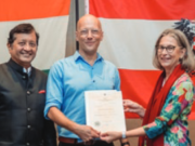 Dattaraj Salgaocar hosts Austrian National Day celebration