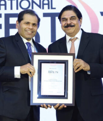 Dr Milind Colvalcar Honoured at ETHealthworld National Fertility Awards